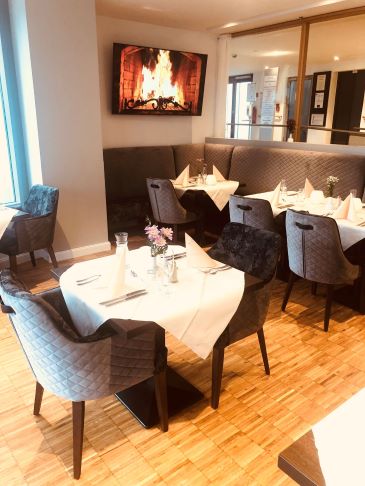 Restaurant verkleinert